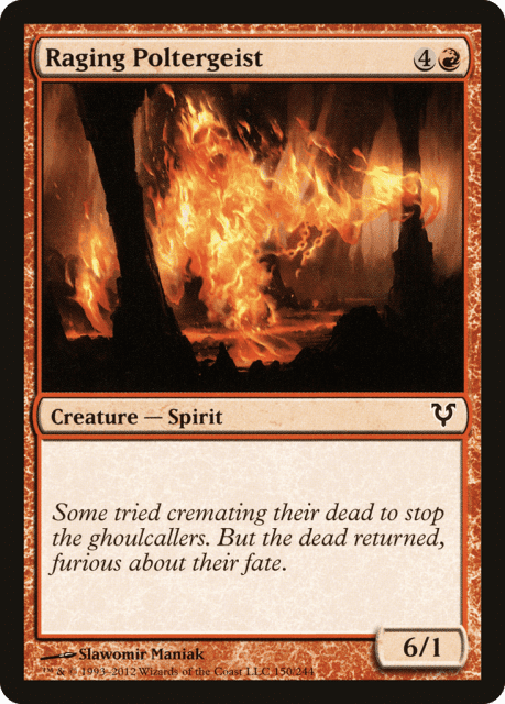 Raging Poltergeist (150) — Avacyn Restored