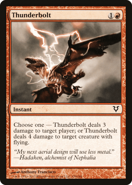 Thunderbolt (159) — Avacyn Restored