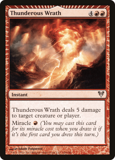 Thunderous Wrath (160) — Avacyn Restored