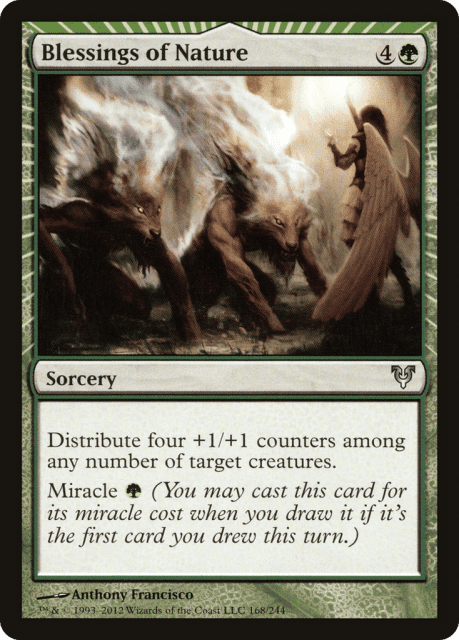 Blessings of Nature (168) — Avacyn Restored