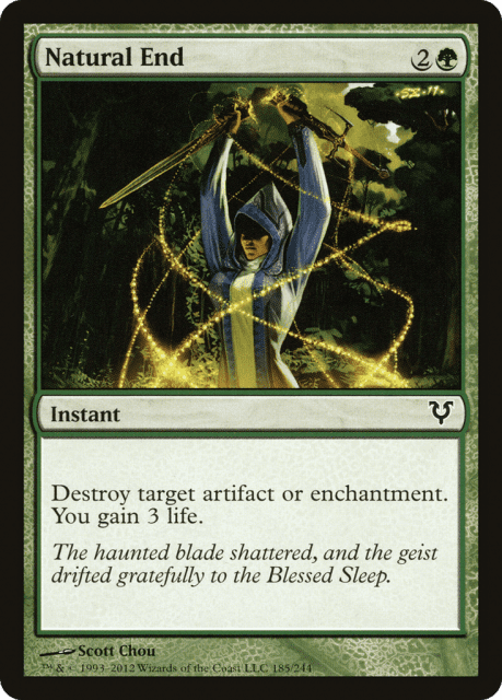 Natural End (185) — Avacyn Restored