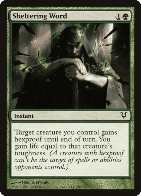 Sheltering Word (192) — Avacyn Restored