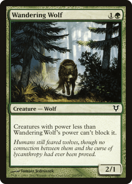 Wandering Wolf (202) — Avacyn Restored