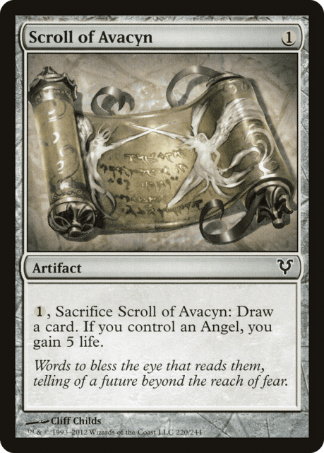 Scroll of Avacyn (220) — Avacyn Restored