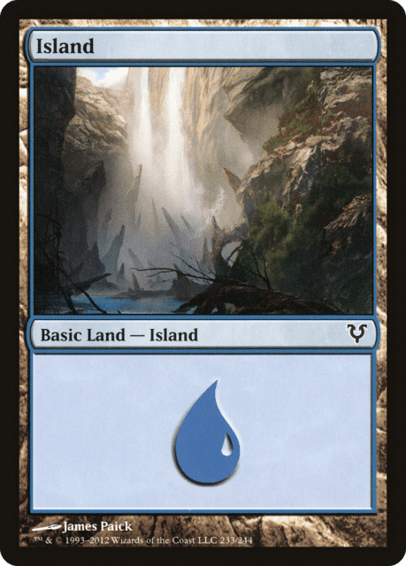 Island (233) — Avacyn Restored
