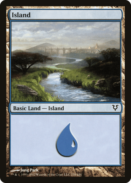 Island (235) — Avacyn Restored