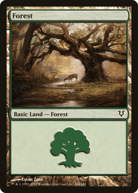 Forest (244) — Avacyn Restored