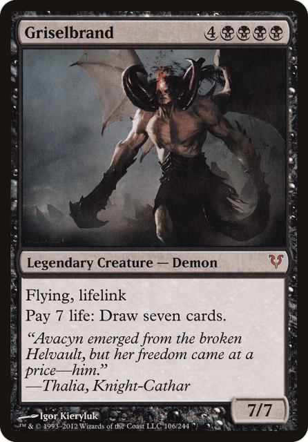 Griselbrand (106) — Open the Helvault