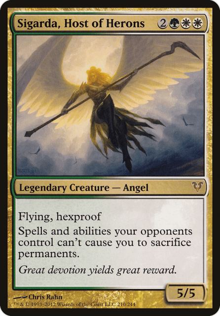 Sigarda, Host of Herons (210) — Open the Helvault