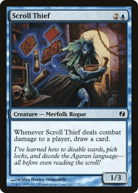 Scroll Thief (7) — Duel Decks: Venser vs. Koth