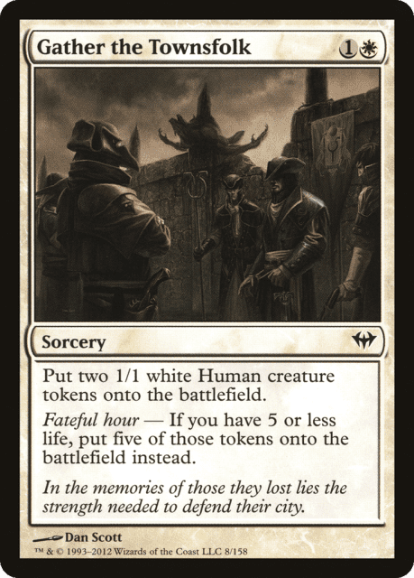 Gather the Townsfolk (8) — Dark Ascension