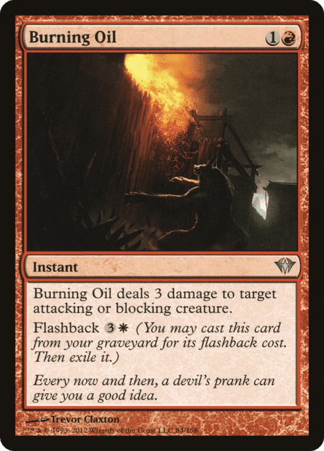 Burning Oil (84) — Dark Ascension