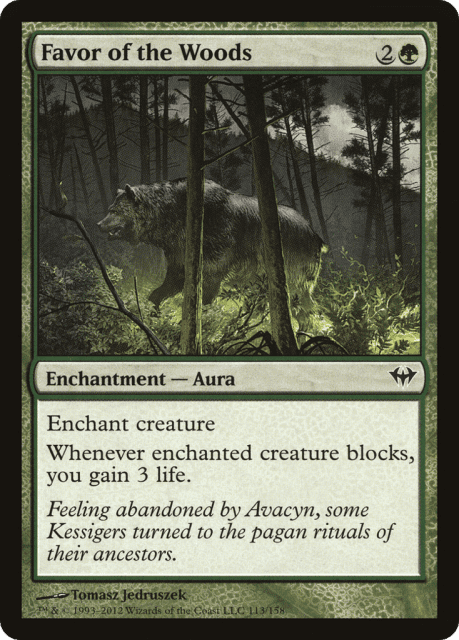 Favor of the Woods (113) — Dark Ascension