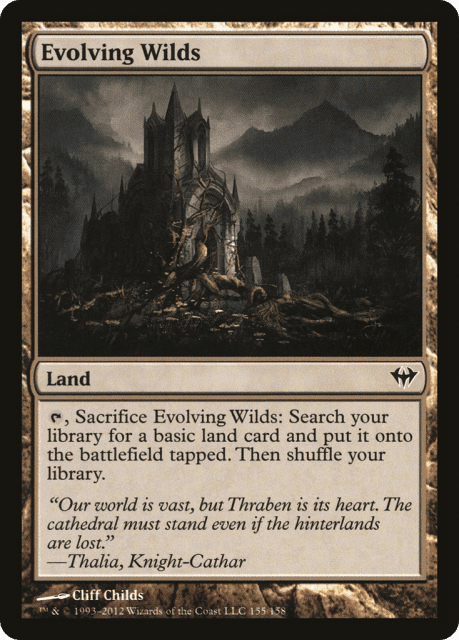 Evolving Wilds (155) — Dark Ascension