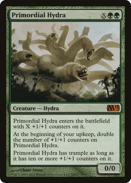 Primordial Hydra (1) — Duels of the Planeswalkers 2013 Promos