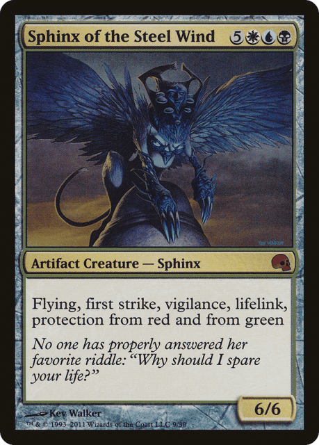 Sphinx of the Steel Wind (9) — Premium Deck Series: Graveborn