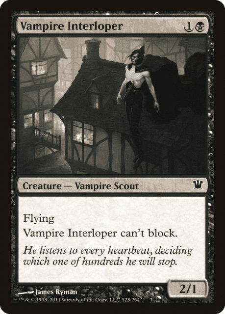 Vampire Interloper (123) — Innistrad