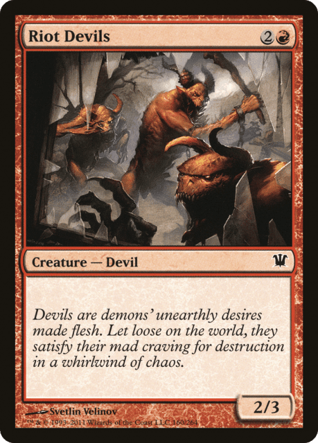 Riot Devils (160) — Innistrad