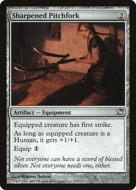 Sharpened Pitchfork (232) — Innistrad