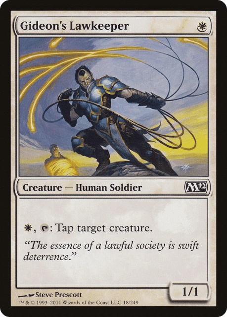 Gideon's Lawkeeper (18) — Magic 2012