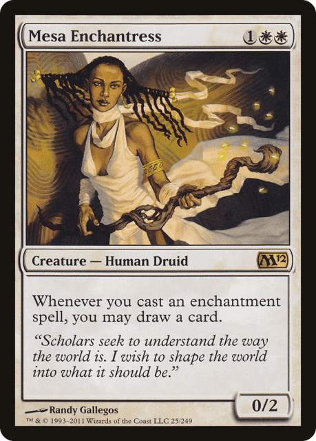 Mesa Enchantress (25) — Magic 2012