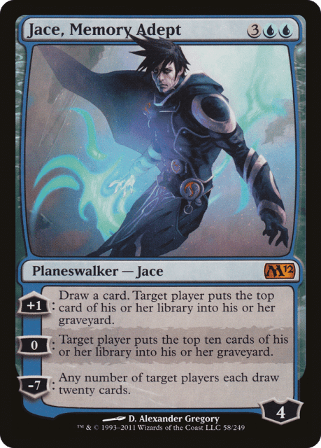 Jace, Memory Adept (58) — Magic 2012