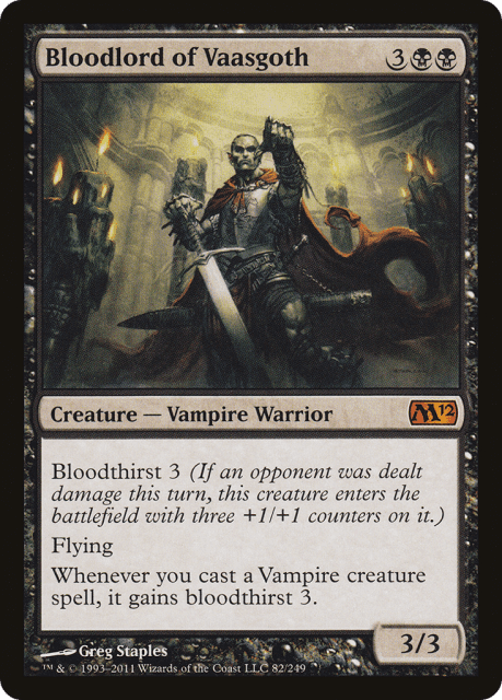 Bloodlord of Vaasgoth (82) — Magic 2012