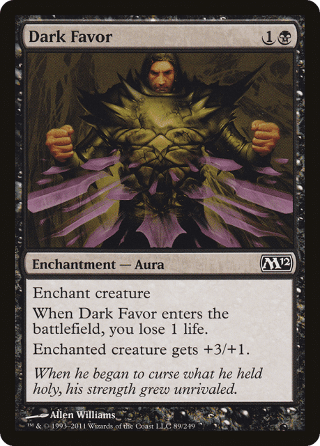 Dark Favor (89) — Magic 2012