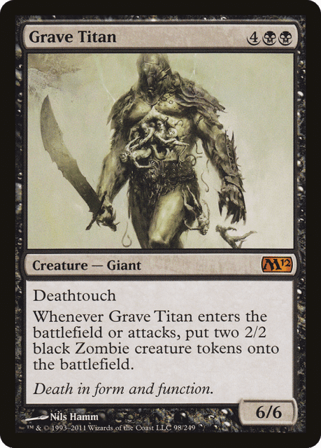 Grave Titan (98) — Magic 2012