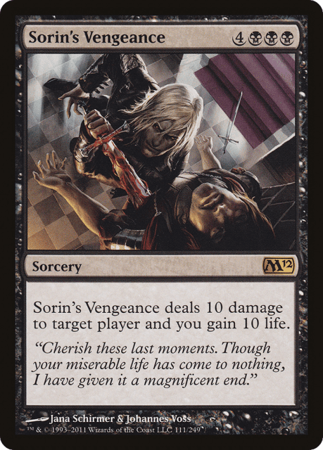 Sorin's Vengeance (111) — Magic 2012