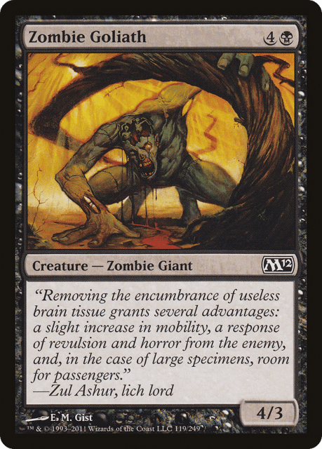 Zombie Goliath (119) — Magic 2012