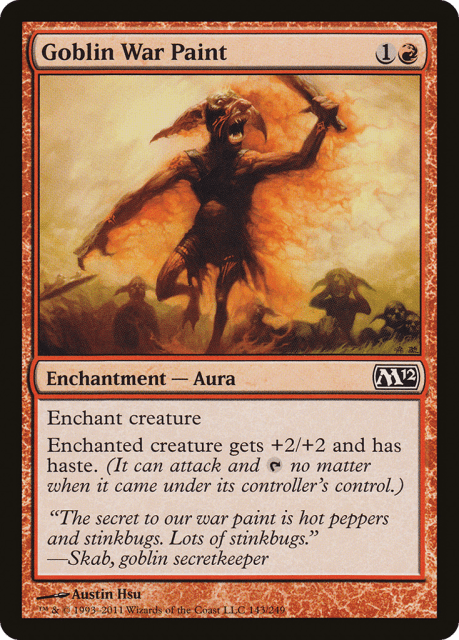 Goblin War Paint (143) — Magic 2012