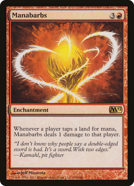 Manabarbs (150) — Magic 2012