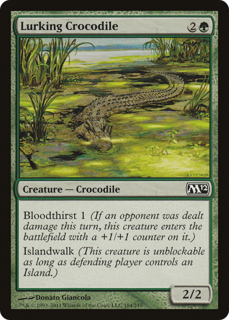 Lurking Crocodile (184) — Magic 2012