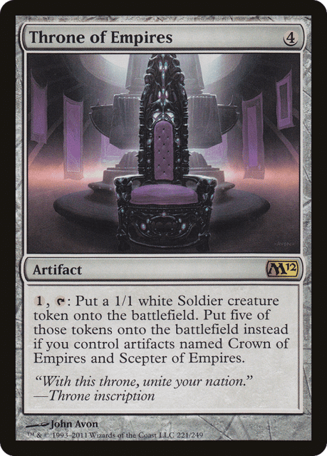 Throne of Empires (221) — Magic 2012