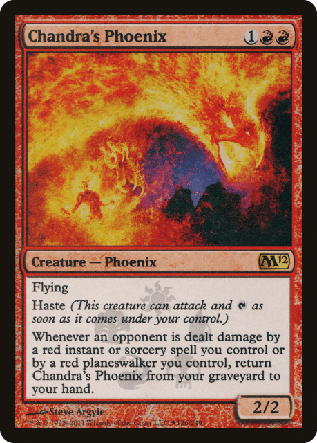 Chandra's Phoenix (126★) — Magic 2012 Promos