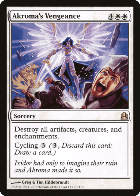 Akroma's Vengeance (3) — Commander 2011