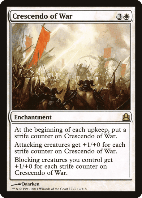 Crescendo of War (12) — Commander 2011