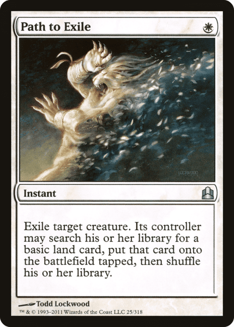 Path to Exile (25) — Commander 2011