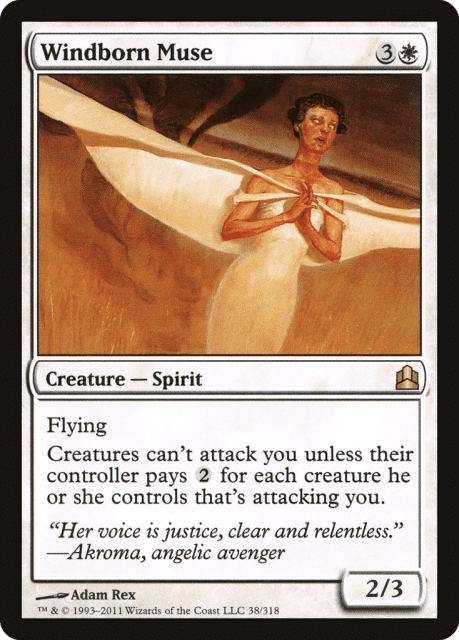 Windborn Muse (38) — Commander 2011
