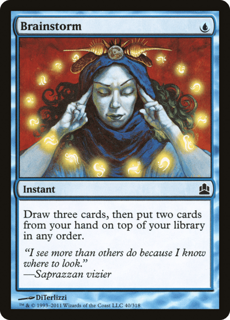 Brainstorm (40) — Commander 2011