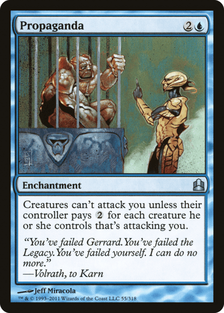Propaganda (55) — Commander 2011