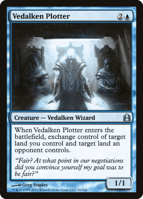 Vedalken Plotter (66) — Commander 2011