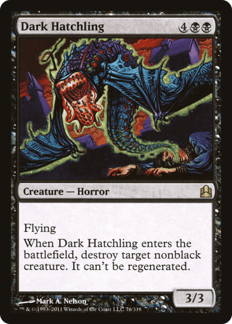 Dark Hatchling (76) — Commander 2011