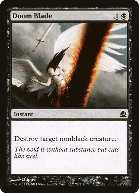 Doom Blade (78) — Commander 2011