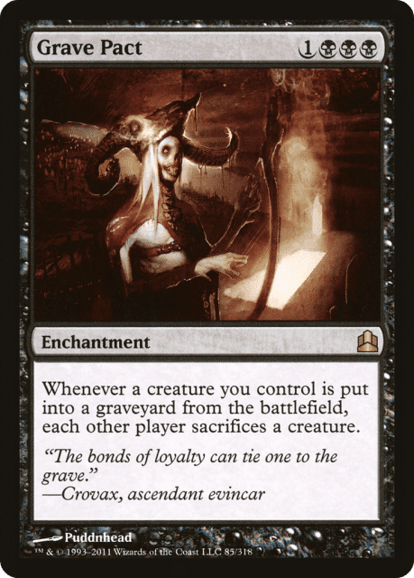 Grave Pact (85) — Commander 2011