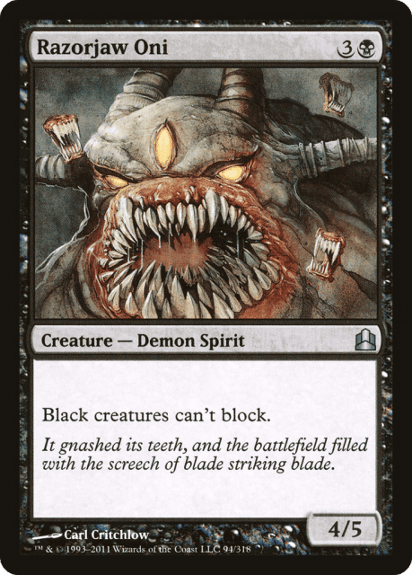Razorjaw Oni (94) — Commander 2011