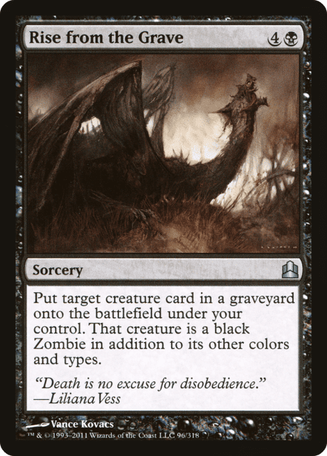 Rise from the Grave (96) — Commander 2011
