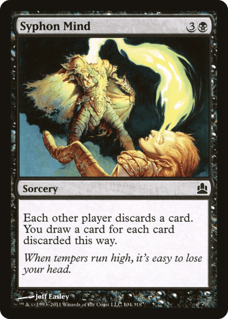 Syphon Mind (104) — Commander 2011