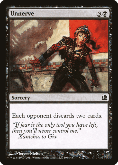 Unnerve (105) — Commander 2011